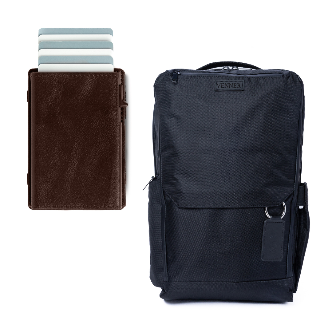 Backpack + Venner Wallet