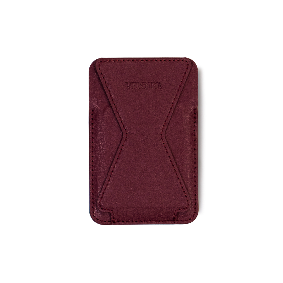 MagStand Wallet - Burgandy