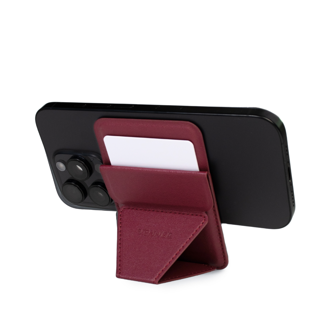 MagStand Wallet - Burgandy